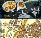 Mapas de sitios con graffiti